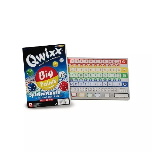 Qwixx Big Puntos - Extensión Qwixx Juego de Dados