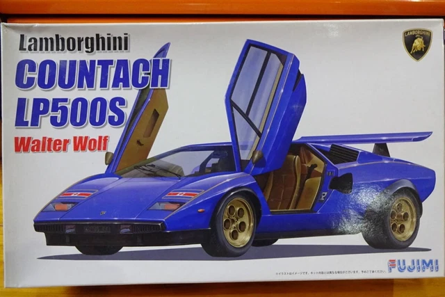 Maquette Nitto Kagaku Lamborghini Countach LP500S 1/24 - Neuve Scellée Japon