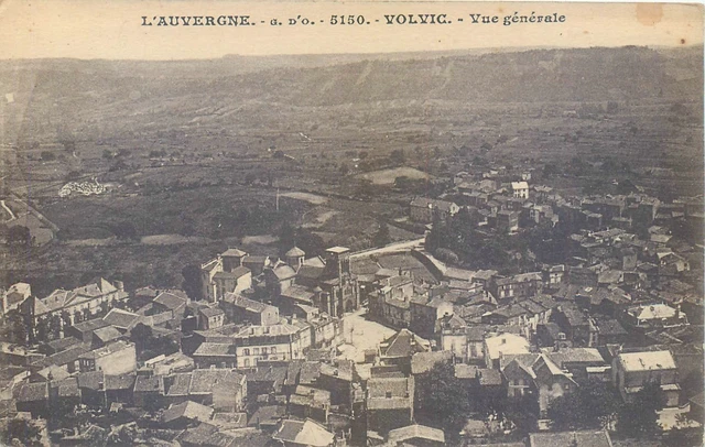 CPA 63 La Gare De Volvic - Bifurcation Des Lignes Clermont-Tulle, Vintage 1900