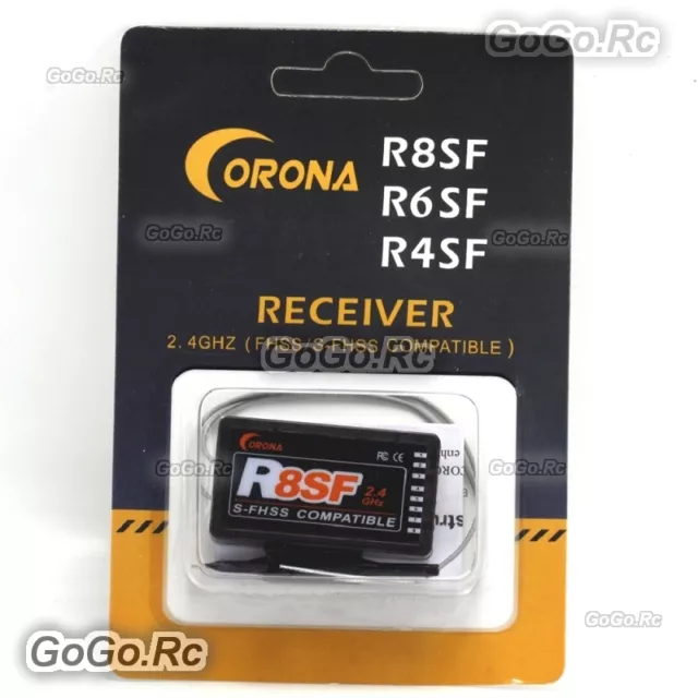 Corona 2.4G R8SF Compatible Receiver Support FUTABA S-FHSS T6 14SG