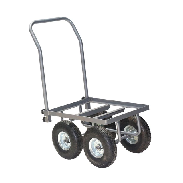 HEAVY DUTY PLATFORM Trolley Moving Flatbed Cart Folding Platform Truck