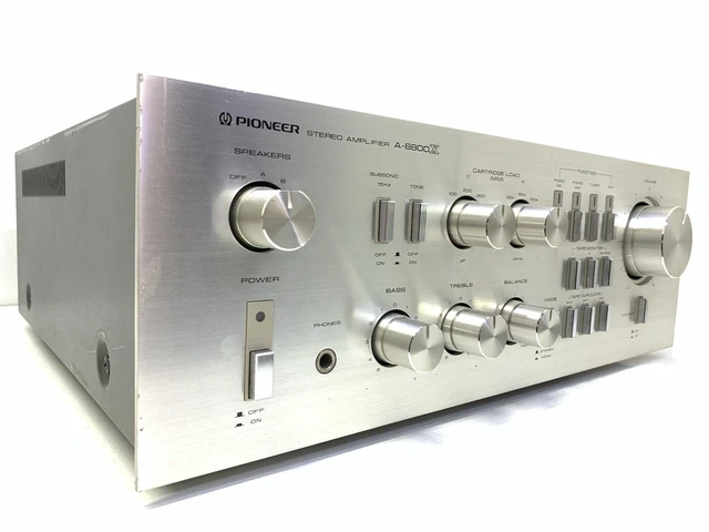 ★PIONEER AM/FM STEREO TUNER F-8800X　♪ PIONEER TX-8800 II FM/AM Vintage Stereo Tuner Silver AC100V