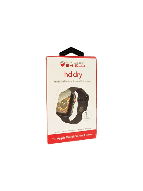 ZAGG InvisibleShield HD Dry Screen Protector for Apple Watch Series 4 - 40mm