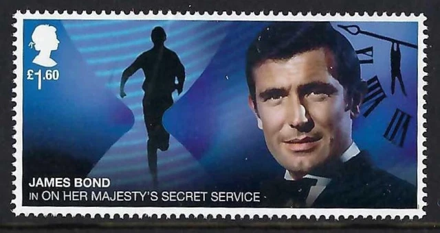 GEORGE LAZENBY AS James Bond in Her Majesty`s Secret Service on 2020