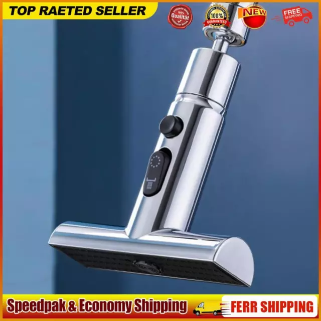 Swivel Faucet Attachment 360° Rotatable Kitchen Tap Extend for Kitchen Bathroom