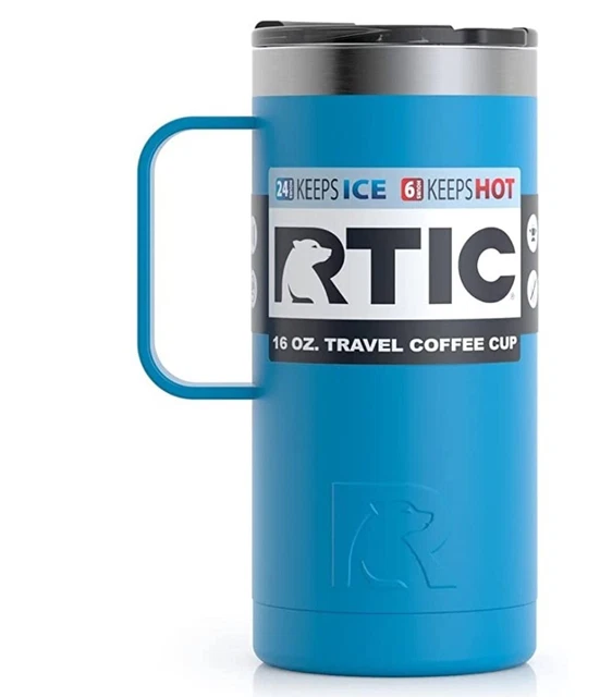 RTIC 16 Oz Stainless Steel Travel Coffee Cup Vacuum Insulated Tumblers/Mugs 2