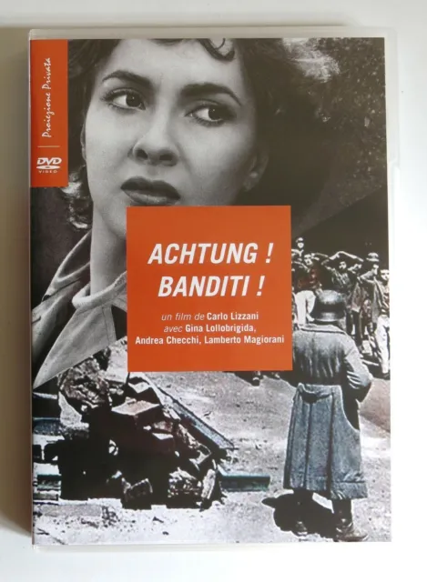 ACHTUNG BANDITI, Carlo Lizzani, Gina Lollobrigida, Andrea Checchi, 1951, DVD