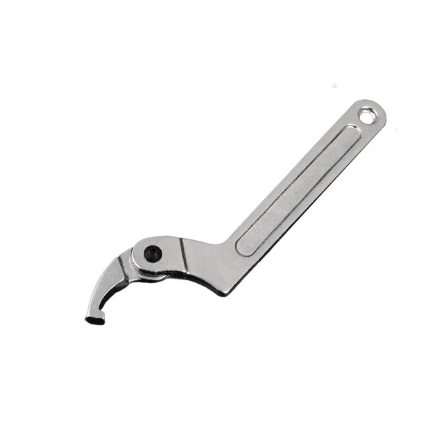 High Carbon Steel Hand Tools Hook Spanner Part Name Round Nuts Of Shock Absorber
