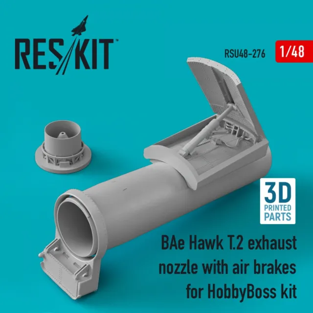 ResKit RSU48-0276 1:48 BAe Hawk T.2 exhaust nozzle with air brakes for HobbyBoss