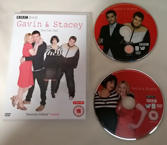 DVD BOX SET Gavin & Stacey Complete Series Two BBC Region 2 PAL UK
