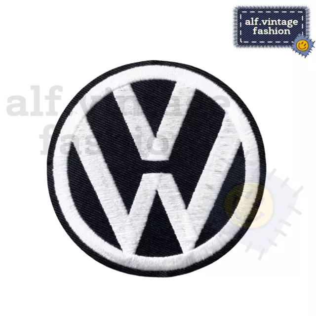 Volkswagen VW Deutsch German Auto Car Racing - Patch Bügelbild Aufnäher Flicken