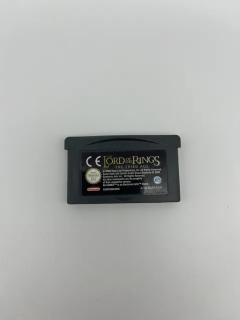 Der Herr der Ringe Das Dritte Zeitalter Nintendo Gameboy Advance Spiel Modul