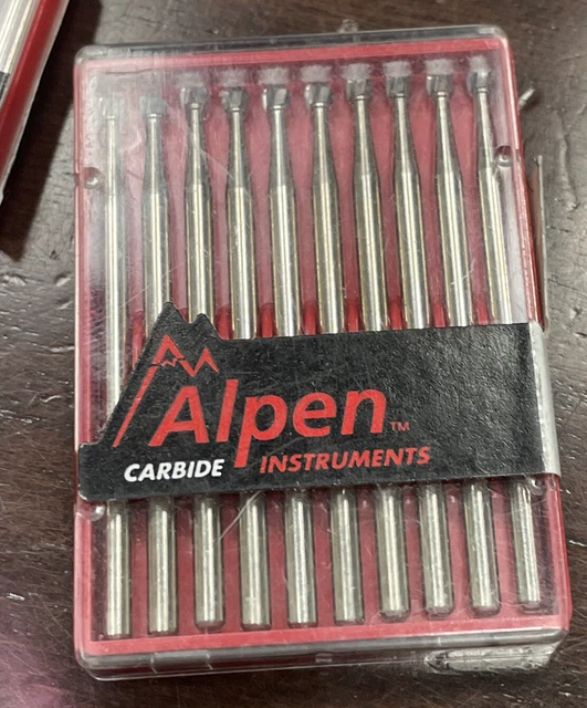 Alpen Carbide Bur 8 HP 10/Pk