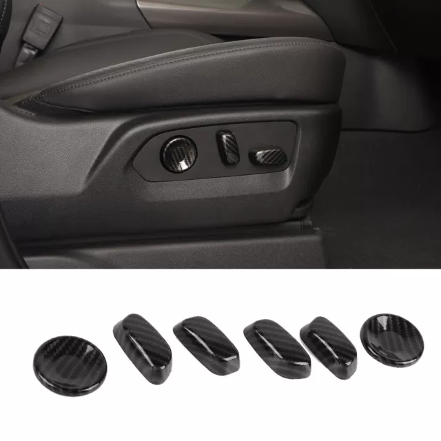 Car Seat Adjust Switch Cover Trim for Chevy Silverado 22+ Suburban 20+ Tahoe 21+