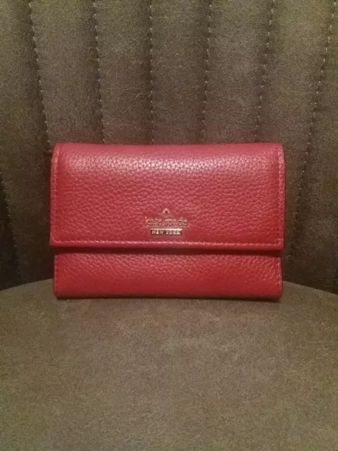 Nuova borsa/portafoglio Kate Spade New York, donna in pelle