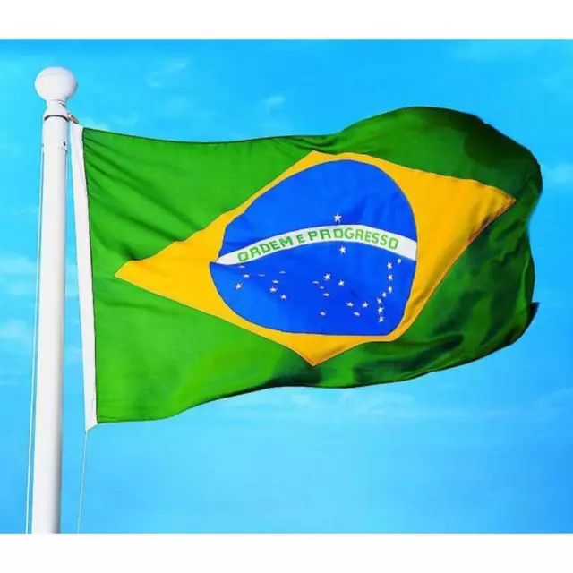 Große Brasilianische Nationalflagge Brasilianisches Fußballbanner 150 *