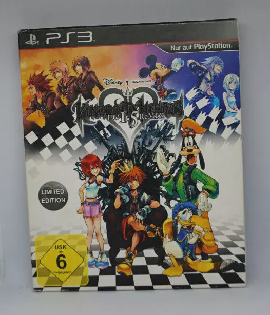 Kingdom Hearts Hd 1.5 Remix-Limited Edition Playstation 3 PS3 OVP wie neu top