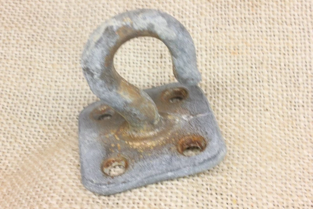 Old Plant Wall Hook Porch Ceiling Barn Hanger Rustic Vintage Cast Iron 2 X 2” 3