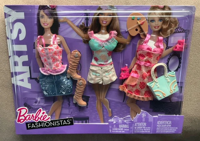 BARBIE FASHION 2-PACK 2015 Clothes Set Accessories Fashionista $11.99 -  PicClick