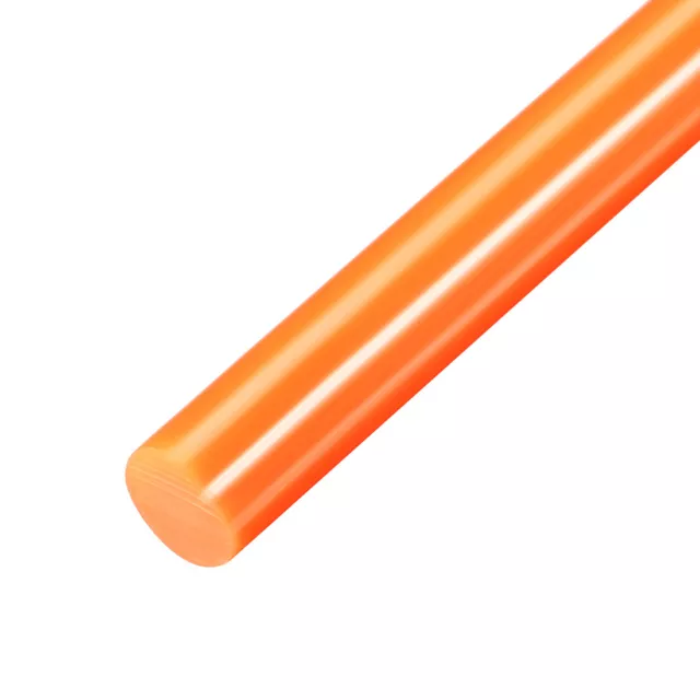 Barras pis tola de pegamento de fusión en caliente 250mm x 11mm Naranja,10pz