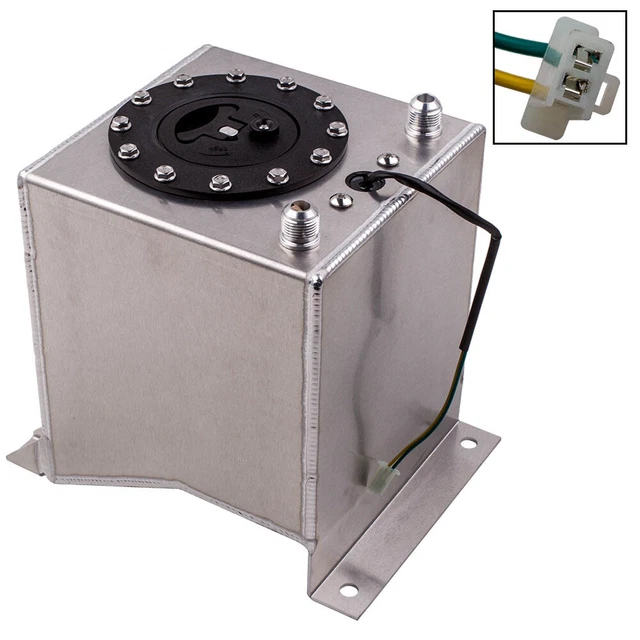Serbatoio in alluminio 9,5 litri serbatoio carburante per auto da corsa corsa drift nuovo
