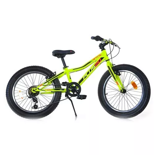 Bicicletta Mountain Bike Ruota 20 Pollici da Ragazzo Uomo Bici 6 Shimano Bambino