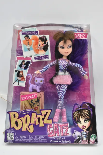 Bandai MGA Poupée Doll Bratz Catz Jade  Nrfb Boîte scellée