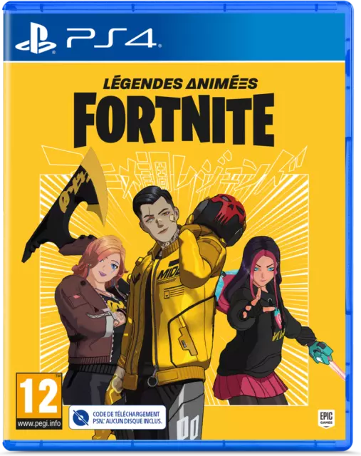 Fortnite Légendes Animées PS4 (code de téléchargement) Neuf