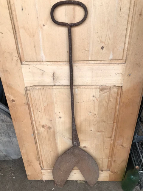 Ancienne Luge En Bois – Art Populaire Paysan – Début 20ème – Décoration Chalet