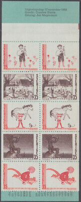 SWEDEN Sc # 841a CPL MNH BOOKLETS of 10, 5 EACH of 2 STAMPS - SWEDISH FAIRYTALES