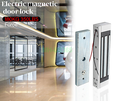 12V Electric Magnetic Electromagnetic Door Lock 280KG / 180KG Holding Force @US