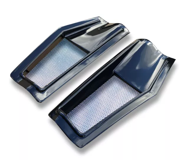 WRC style bonnet vents, with mesh Ford Focus mk2.5 facelift inc RS ST 3