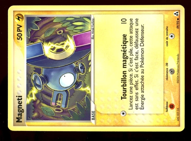 Pokemon Ex Crea Legendes N° 59/92 Magneti