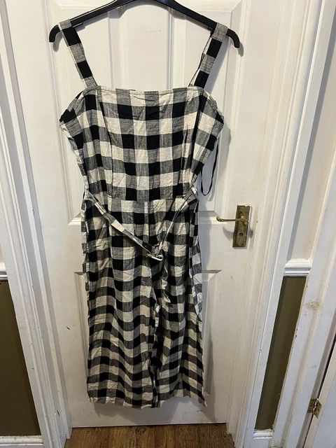 Primark black sales and white jumpsuit