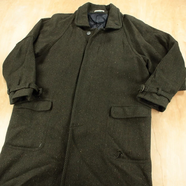 80s JIMMY HOURIHAN Tweed Long Coat Jimmy Hourihan | Luxury Irish