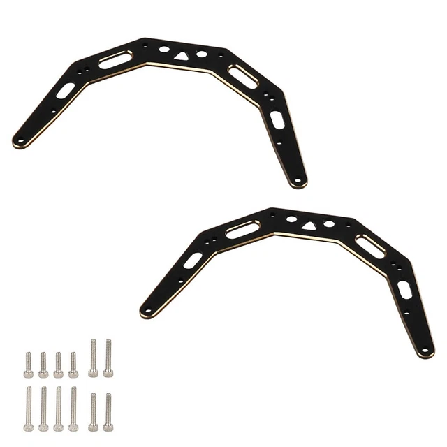 Upgrade Parts For AX24 Brass Girder Side Frame Chassis Rails For 1/24 Axial AX24
