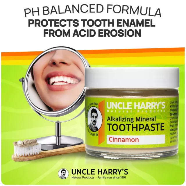 Uncle Harrys Natural & Fluoride-free Remineralization Liquid Tooth Enamel 2pck 2