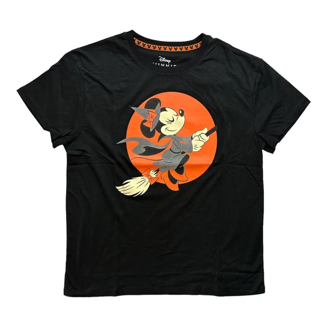 Disney Minnie Mouse Girl's Short Sleeve Glow In The Dark Family T-Shirt