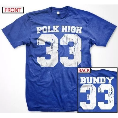 Al Bundy Polk High School verheiratet mit Kindern Fußball Trikot Herren T-Shirt