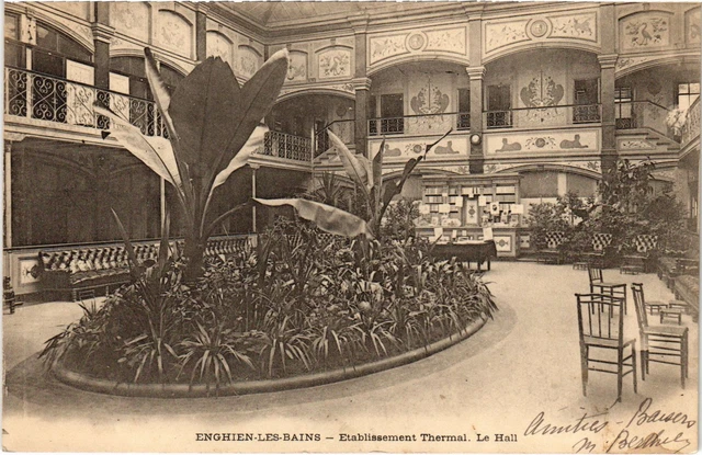 CPA Enghien les Bains Etablissement Thermal, Le Hall FRANCE (1308153)