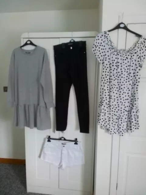 Job/Lot Of Women's Clothes Size (14) Various Makes Nutmeg,Quiz, (4 Items)