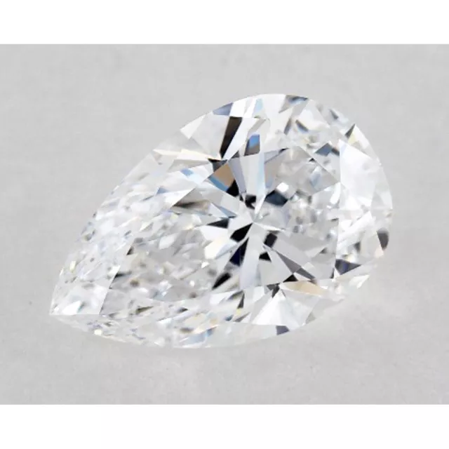 Moissanite blanche (G)  de 2,39CtS en poire facetté ( 11.25 x 7.85 mm)