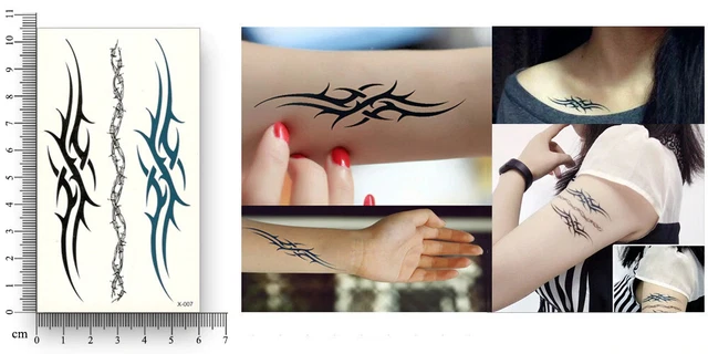 Flash Einmal Temporary Klebe Tattoo Einhorn Unicorn Blau Party Geschenk Strand