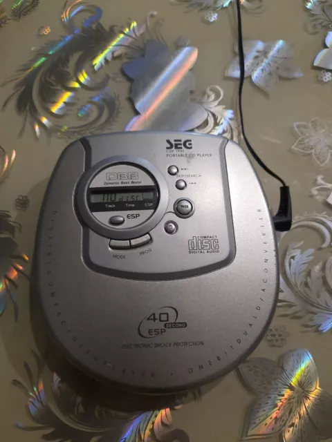 Seg Cdp 1950 Portable Cd Player