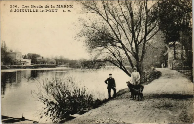 CPA JOINVILLE-le-PONT Les Bords de la Marne (65543)