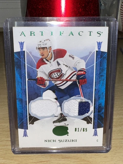 2022 UD Artifacts Nick Suzuki Dual Patch #1/65 Jersey EBAY 1/1🔥🔥🔥