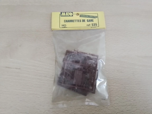 Lot MKD HO Réf 499 + 535 - Charettes, Tonneaux, Sacs - Neuf Sous Sachet