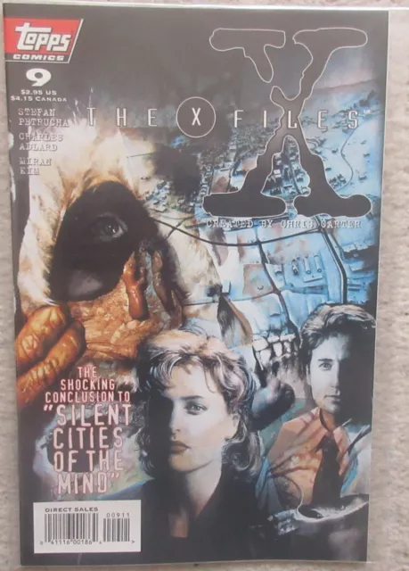 X Files 9 - Silent Cities of the mind Part 2 - Topps Comics