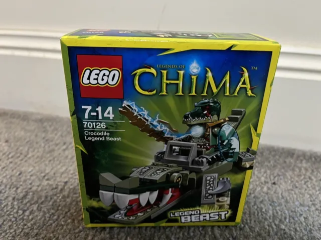 LEGO CHIMA 70126 CRAGGER'S CROCODILE LEGEND BEAST