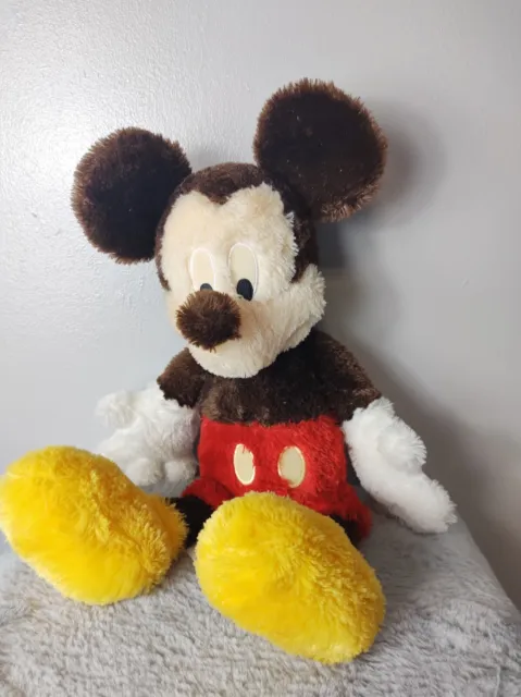 Disney Land Resort Paris Mickey Mouse Soft Toy Brown